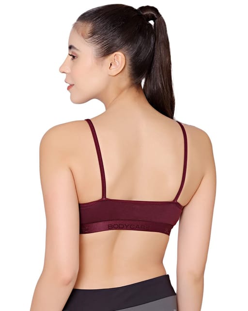 BODYCARE Pack of 3 Sports Bra in Pink-Red-Brown Color - E1608PIREWI