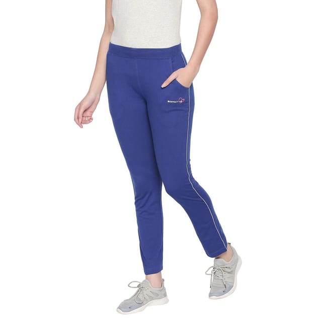 BODYACTIVE Solid Color Women's Lower by Bodycare Blue