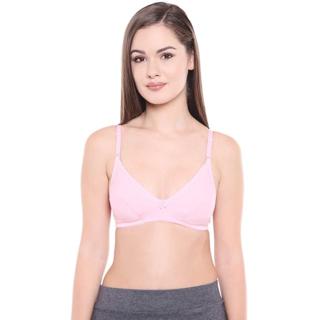 BODYCARE 1538 Cotton, Polyester Perfect Full Coverage Seamed Bra