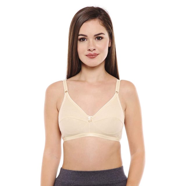 Buy Bodycare White Solid Non Wired Pack Of 3 Sweetheart Bra Non