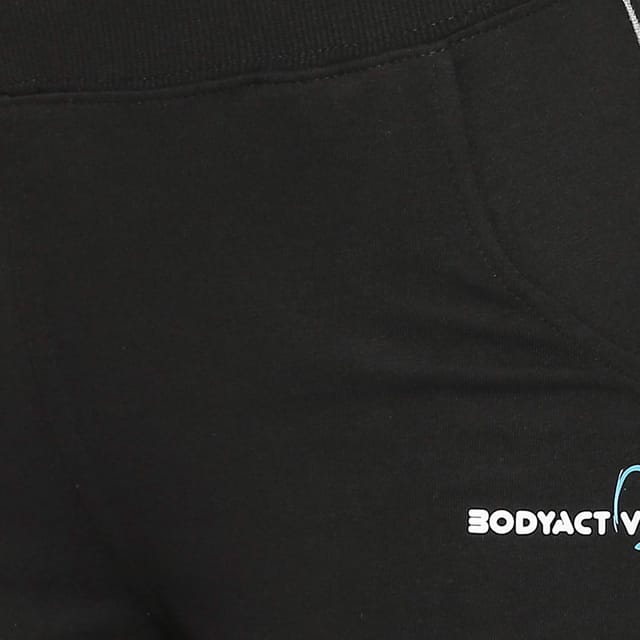 Bodyactive Women Fashion Lower-ll16-black, Ll16-black