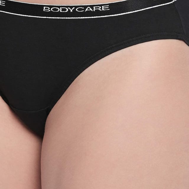 BODYCARE Women's Cotton Briefs (Pack of 3) Color May Vary