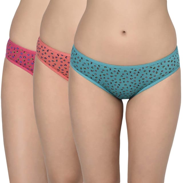 BODYCARE Women's Floral Hipster Panty