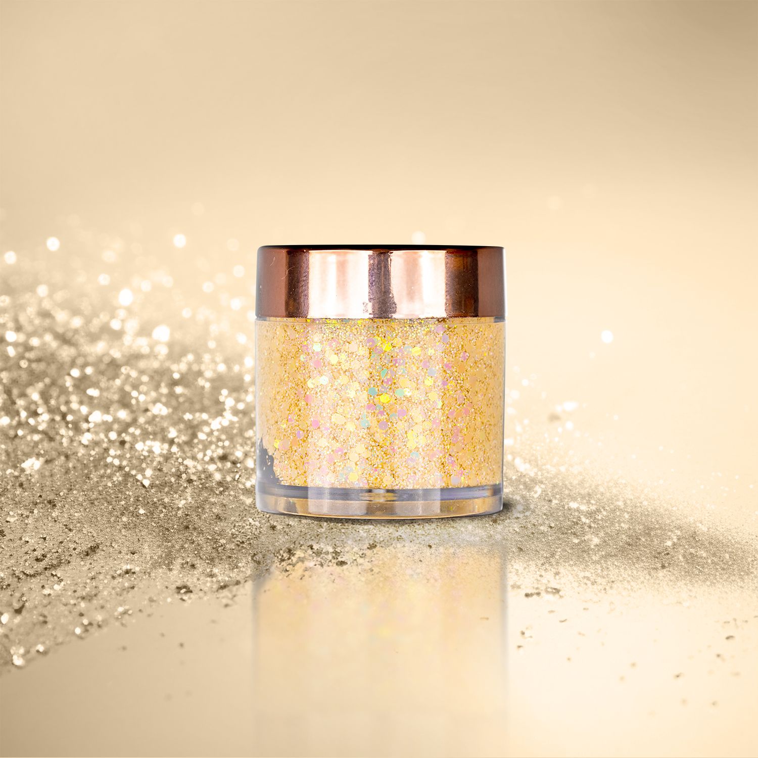 B.O.B.I Gold Multi Duo Chrome Glitter Gel Eyeshadow (10gm)