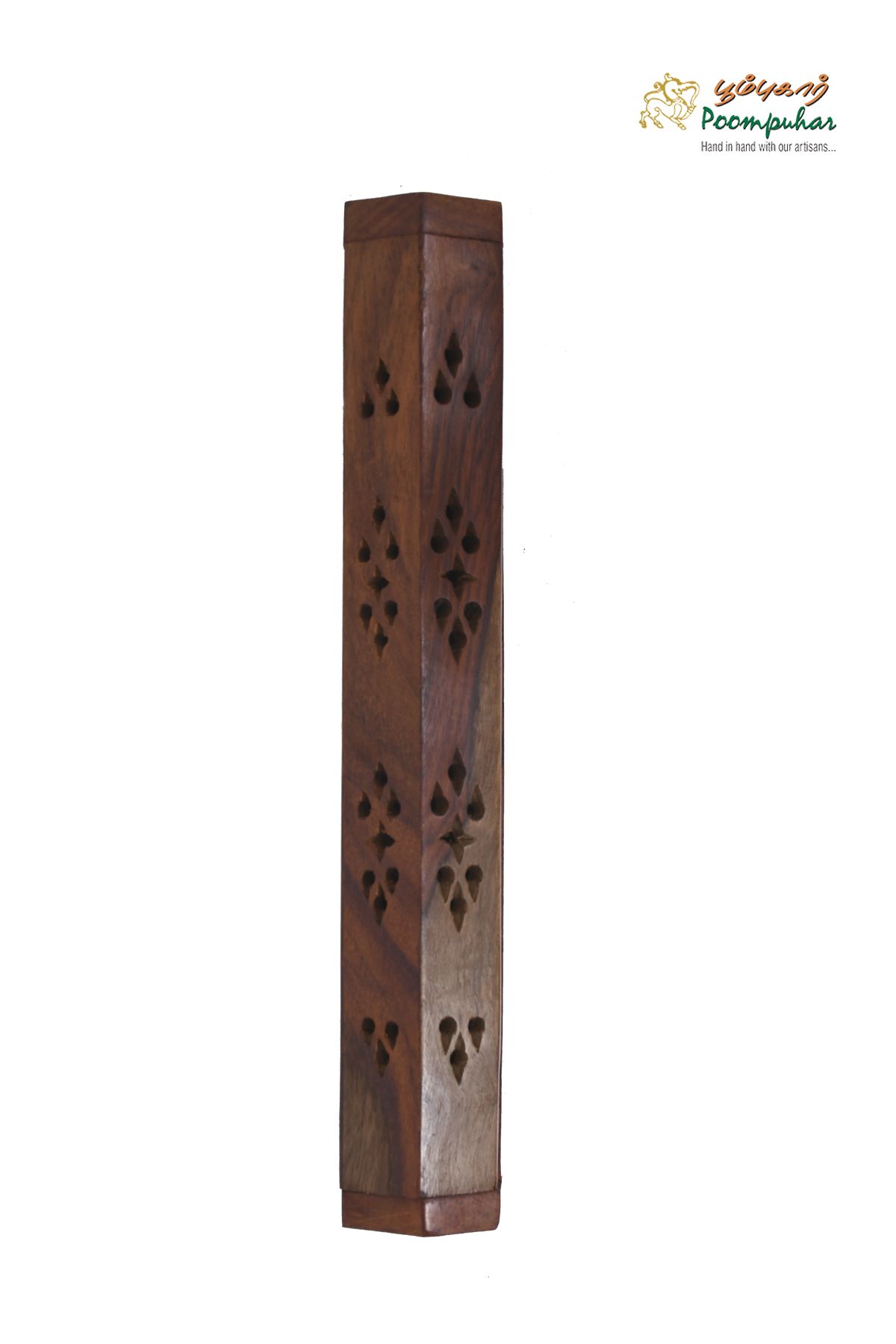 12 INCH SHEESAM WOOD BATHI STAND