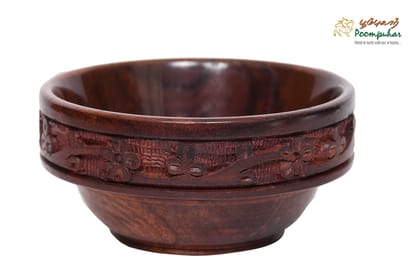 5 INCH SHEESAMWOOD BOWL