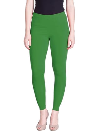 Women's Regular Fit Leggings (Green)