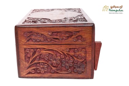 10x8 INCH SHEESAMWOOD  BANGLE BOX