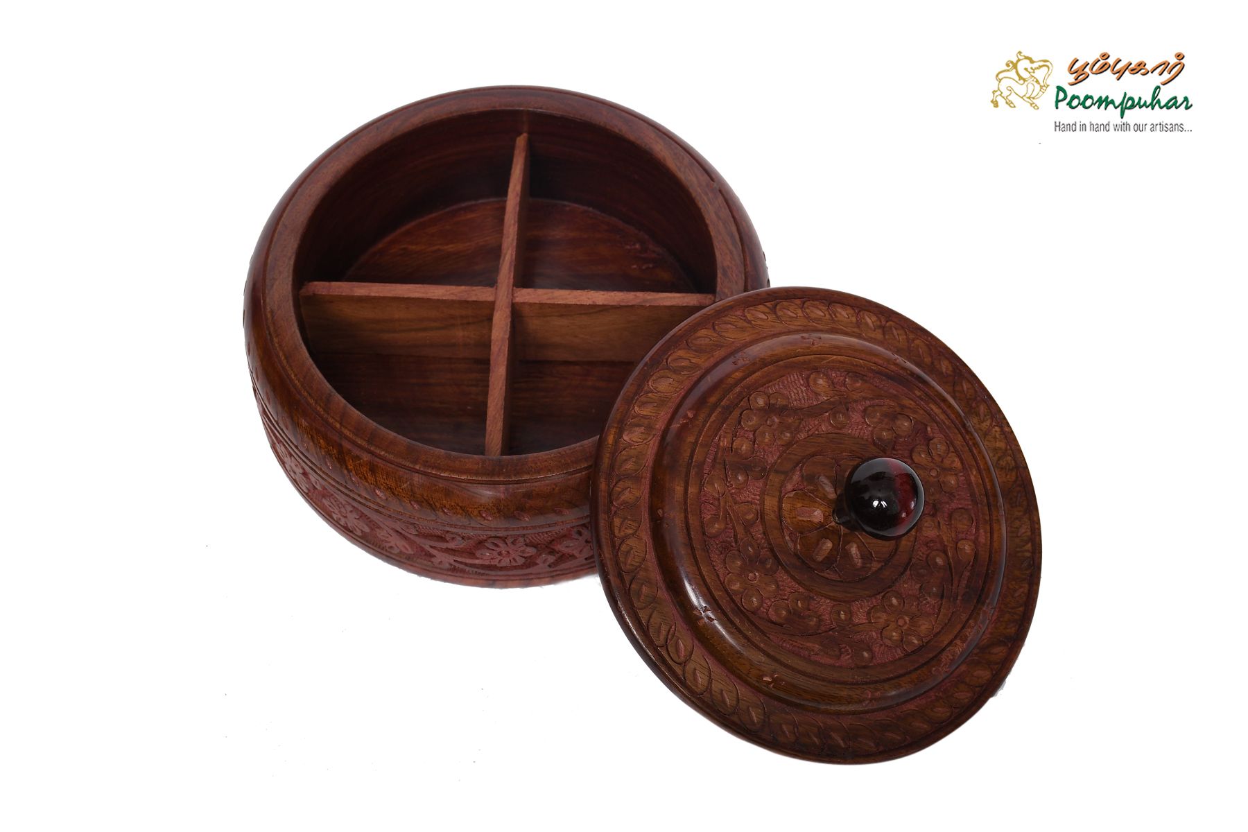 7 INCH SHEESAMWOOD MASALABOX