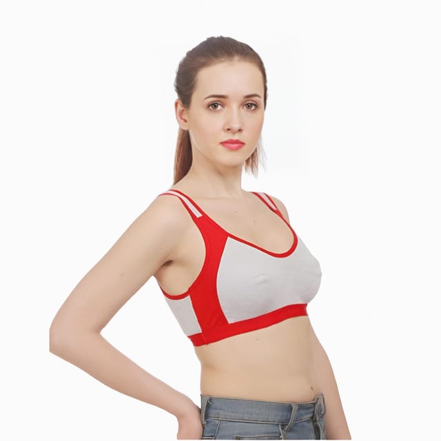 Magic BodyFashion Women's Active Front-Zip Sports Bra Grey Medium :  : Clothing, Shoes & Accessories