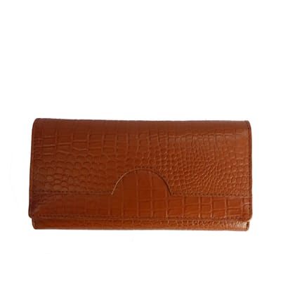 Casual, Party, Formal Black-Brown Envelope Fold Clutch for ladies.