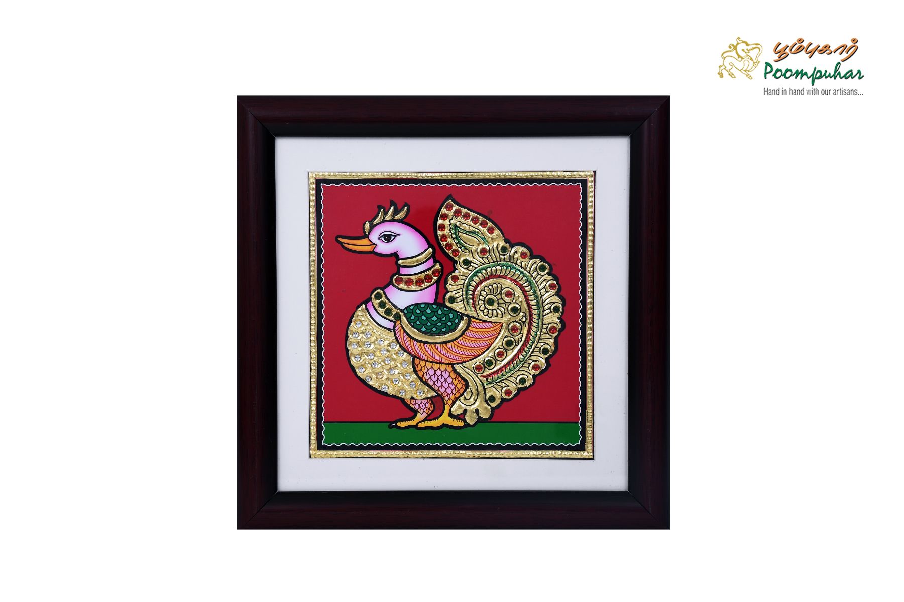 8 INCH TANJORE PAINTING