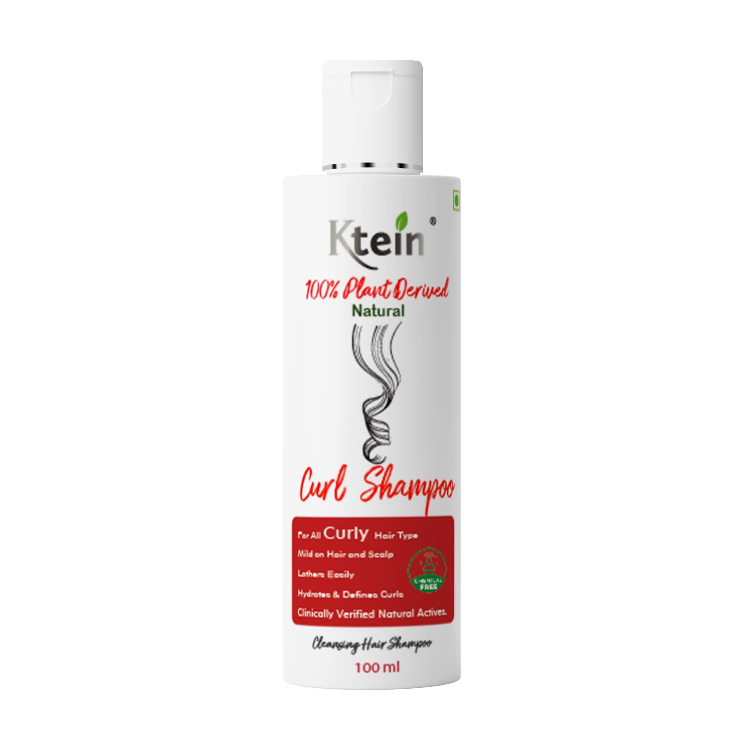 Ktein Natural Plant Derived Curl Shampoo_2