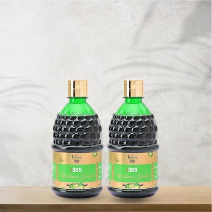 The Dave's Noni 365 Natural Wellness Drink-Noni Drink-Health Supplements -(1 Litre(Pack of 2)