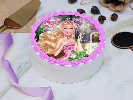 Vaniensamayalarai: Eggless Barbie Doll cake / Vanilla Doll Cake Recipe