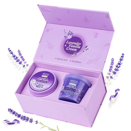 Bryan & Candy Lavender Body Polishing Kit (Pack Of 2) For Women And Men