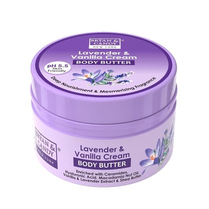 Bryan & Candy Lavender Body Butter For Moisturized Skin