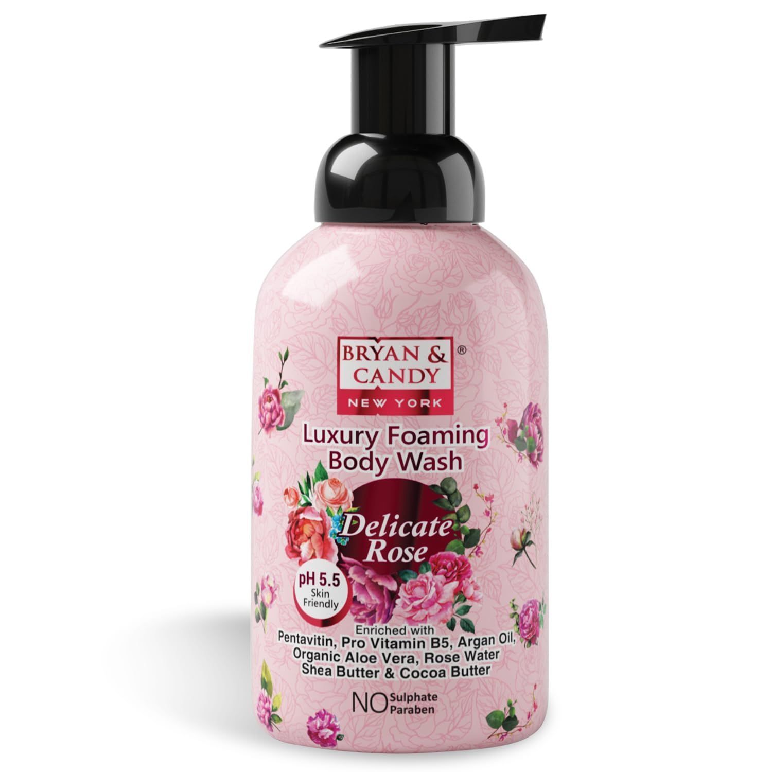 Bryan & Candy Delicate Rose Foaming Body Wash