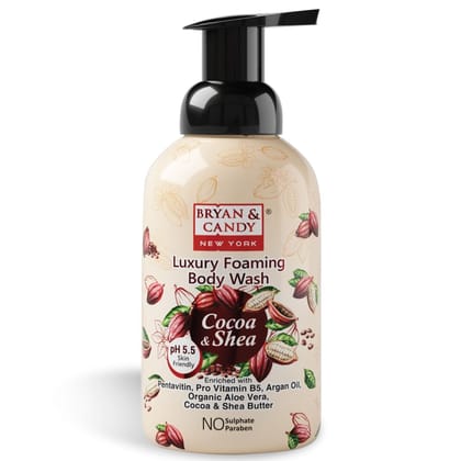 Bryan & Candy Cocoa Shea Foaming Body Wash