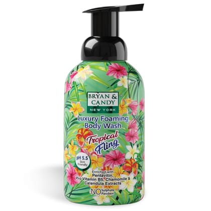 Bryan & Candy Tropical Fling Foaming Body Wash