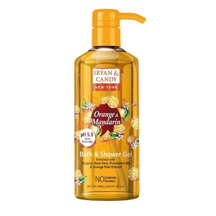 Bryan & Candy Orange Bath Shower Gel 500 Ml