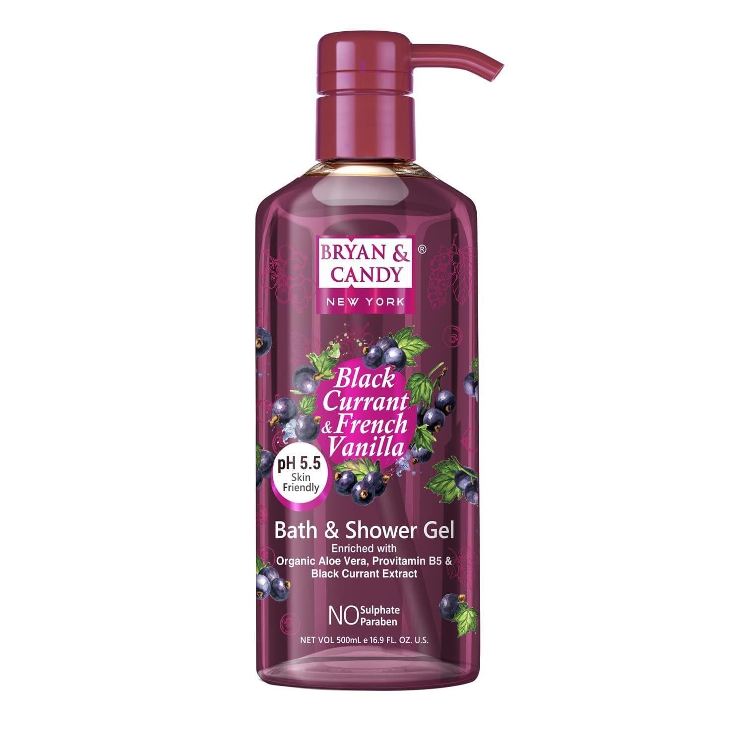 Bryan & Candy Black Currant Bath Shower Gel 500 Ml