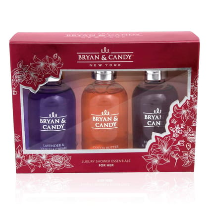 Bryan & Candy Shower Gel Kit For Her ( Pack Of 3) Gift Set For Women And Men