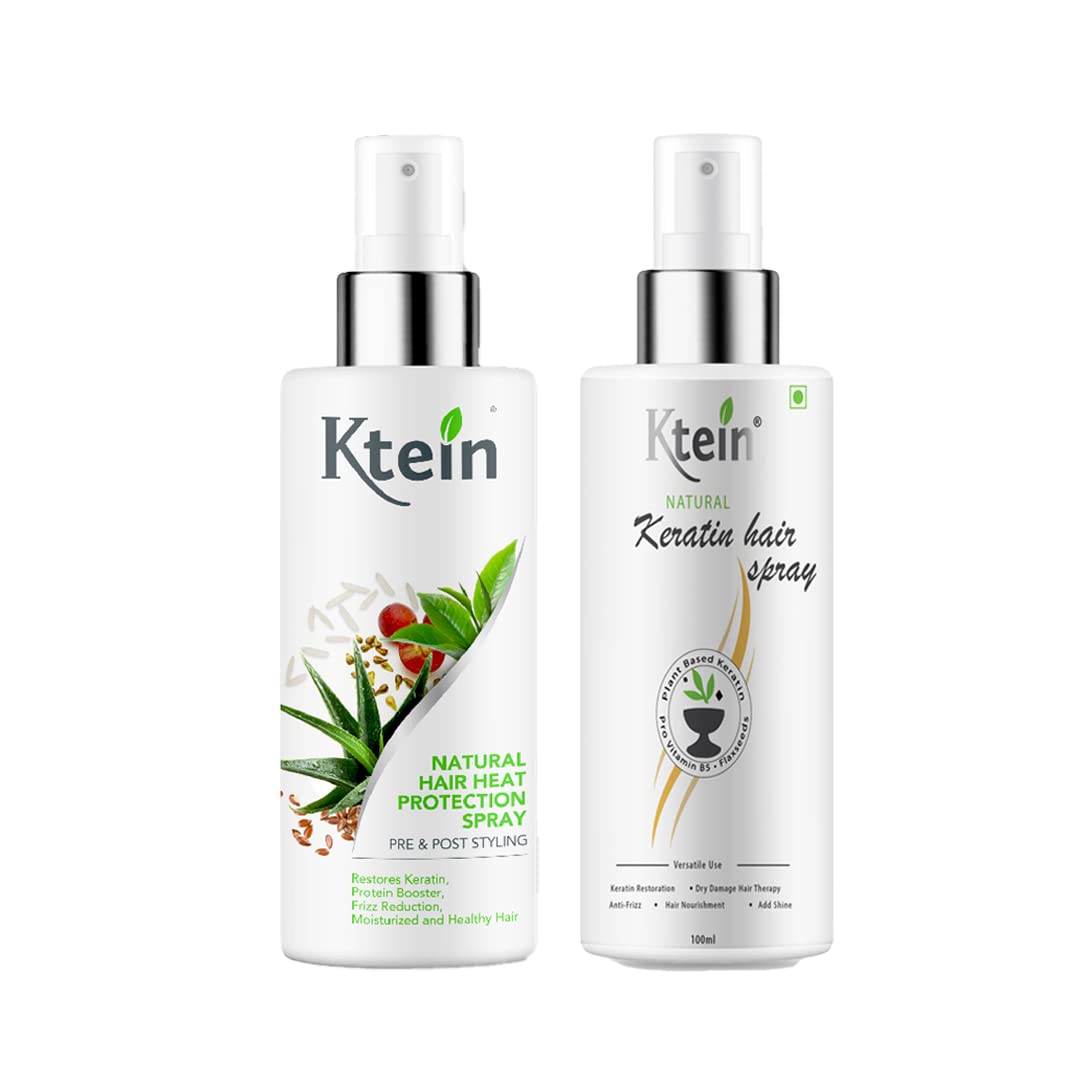 Ktein Heat Protection and Keratin Spray Combo 100ml