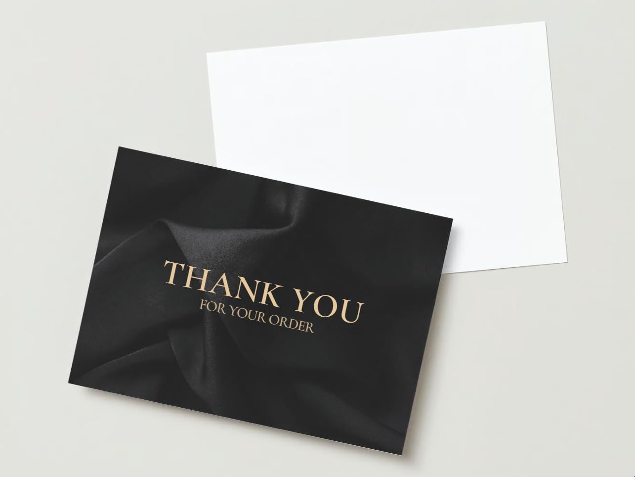 cossess thankyou card for small business owners unique thankyou cards thoughtful greeting card for small business orders PACK OF 100