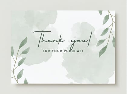 cossess Premium Cards | Thank You Cards for Small Business, happy Birthday cards,Order Packing, Professional Use, special greeting card | ideal for small business | with envolope