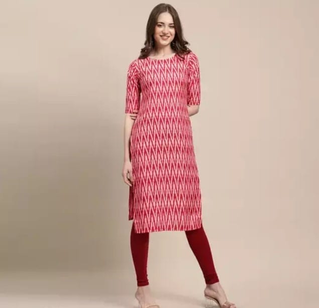 Poly hotsell crepe kurtis