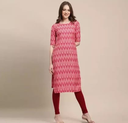 Poly crepe kurtis sale