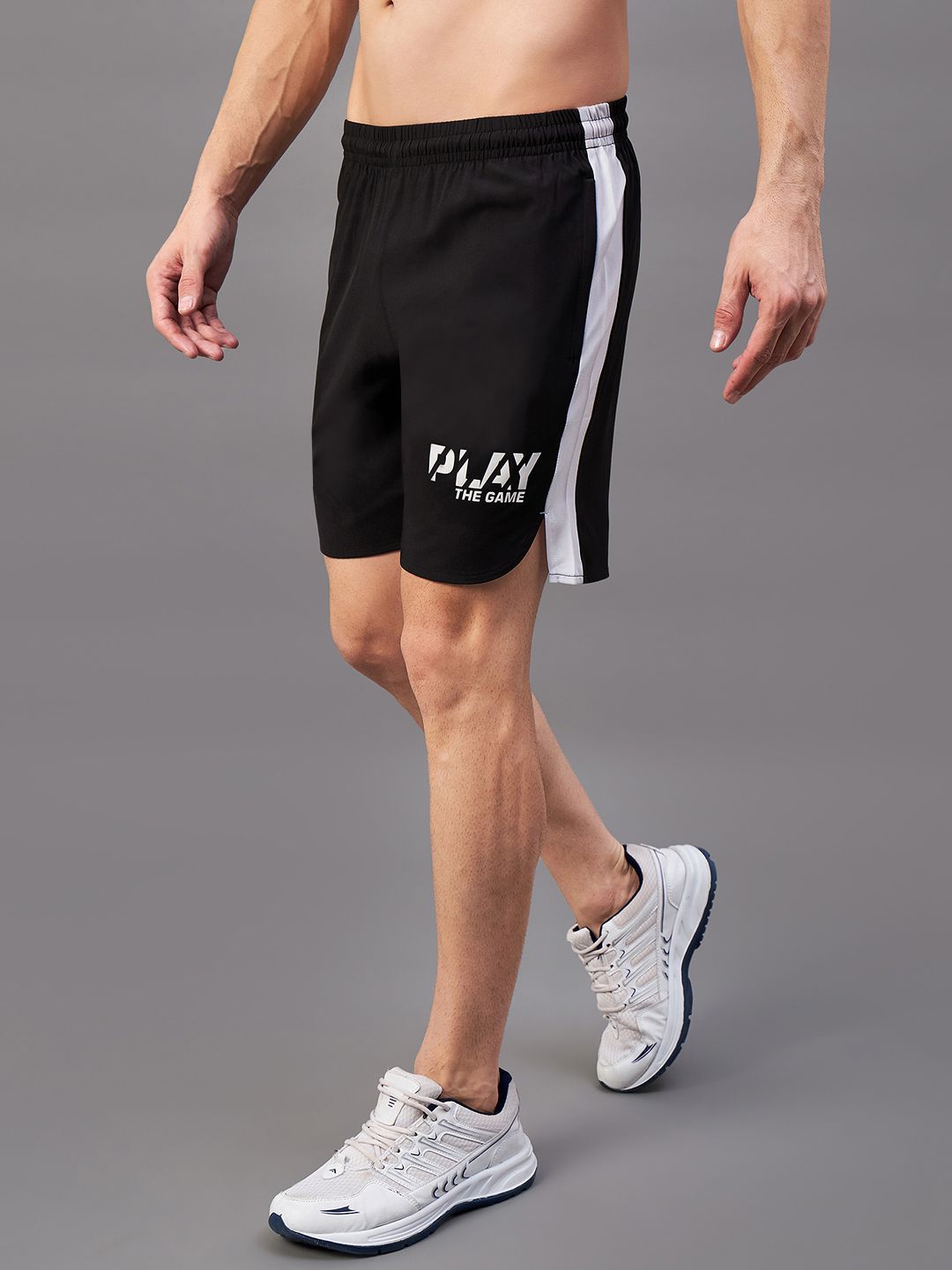 Masch Sports Men's Sports Wear, Active Wear, Gym, Running & Training Shorts with Zipper Pockets and Side Curved Slits