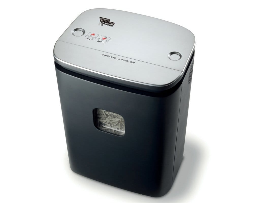 Kores Easy Cut 872 Paper Shredder | 16 Sheets Capacity | 60 Mins Continuous Run