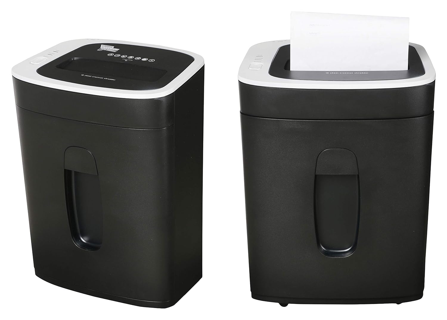 Kores 827 10 Sheet Cross Cut Paper Shredder, 5 Gallons