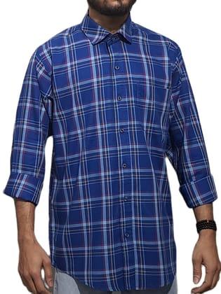 Casual Summer Wear Cotton Checkered Men's Shirt