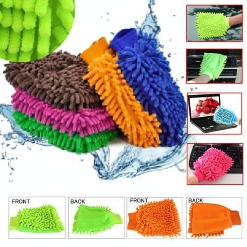 viva smart's smart micro fiber cleaning gloves