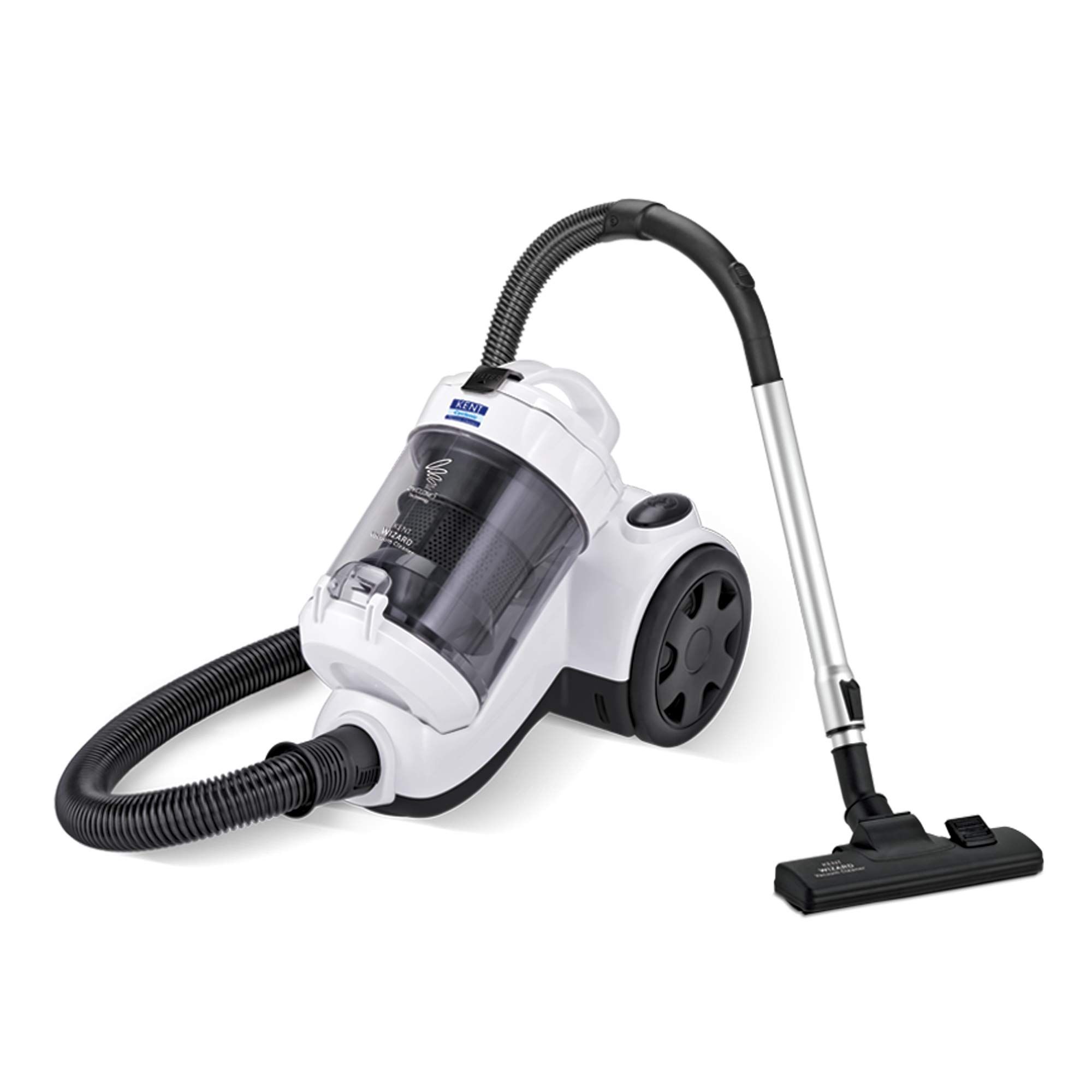 KENT Wizard Cyclonic Vacuum Cleaner 1200-Watt (White)