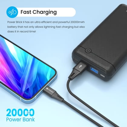 Portronics Power Brick II 20000 mAh