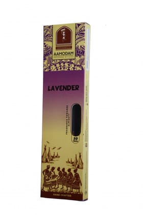 PVTG Aamodham Agarbatti / Incense  Sticks Pack Of 4 (Lavender ,Sandal ,Jasmine ,Lemon Grass)