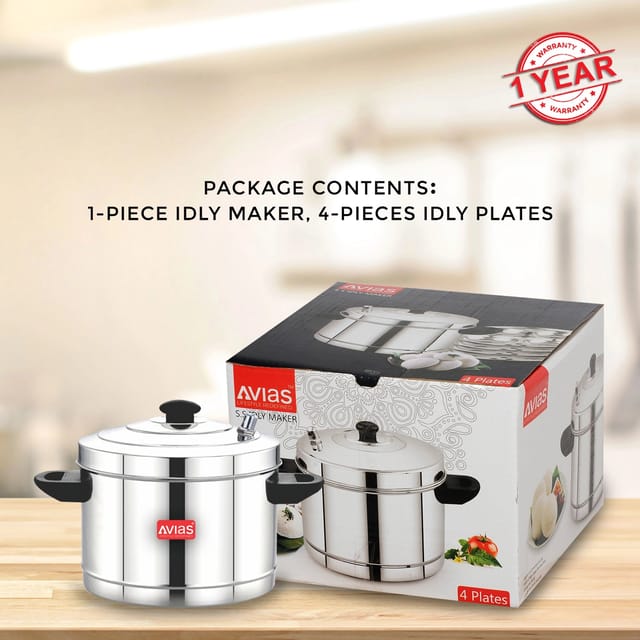 AVIAS stainless steel Idly cooker idly maker idly pot with