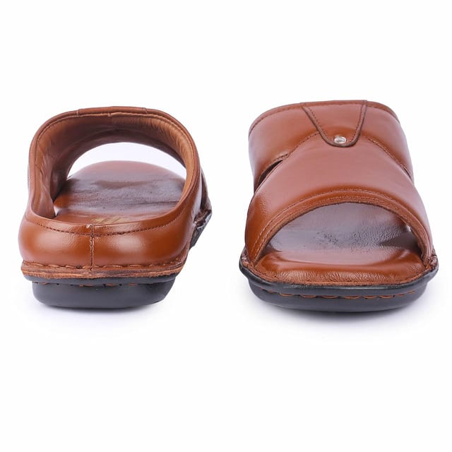 Leather slippers for online boys