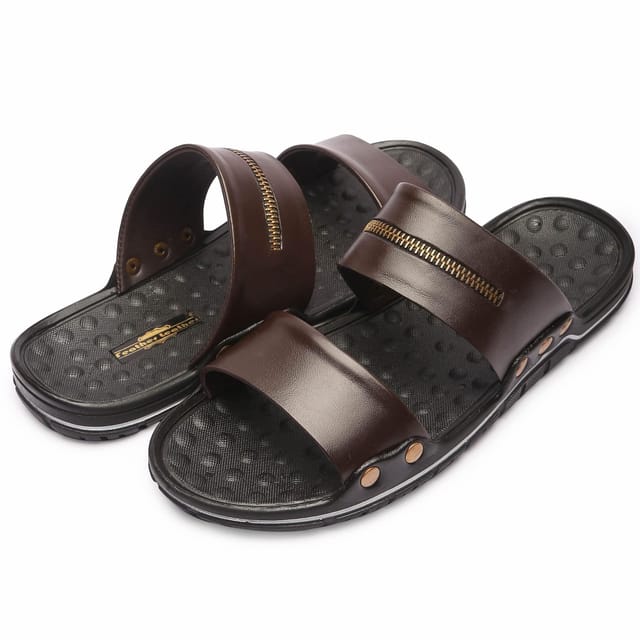 Padders mens leather online slippers