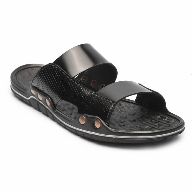 HITZ 6758 BROWN MEN'S LETHER CHAPPAL | Chakhdi