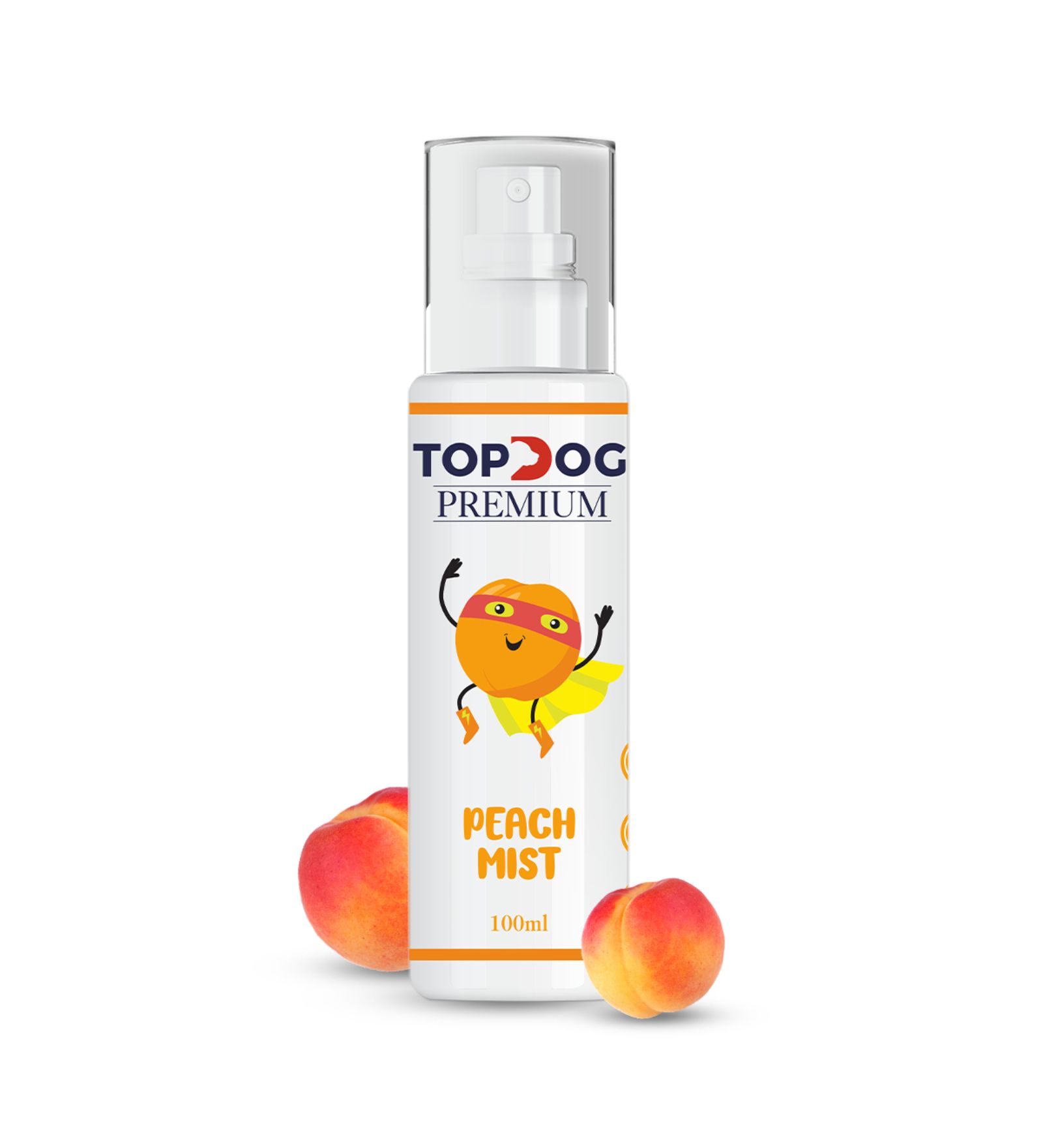 TOPDOG PREMIUM Pet Perfume - Peach, 100 ML