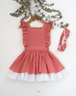 Pinafore Dress for Girls