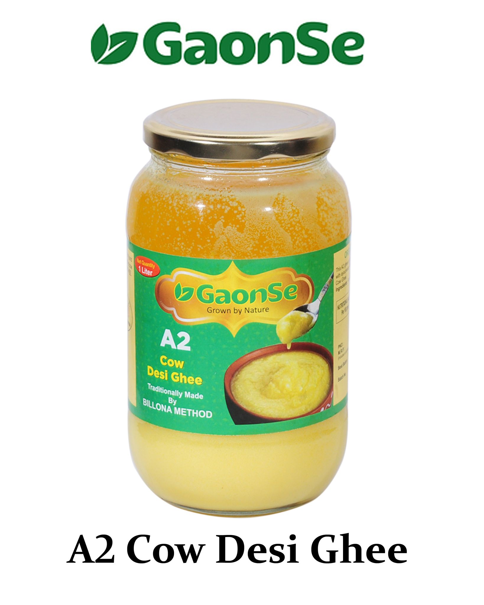 A2  Cow Desi Ghee 1Liter