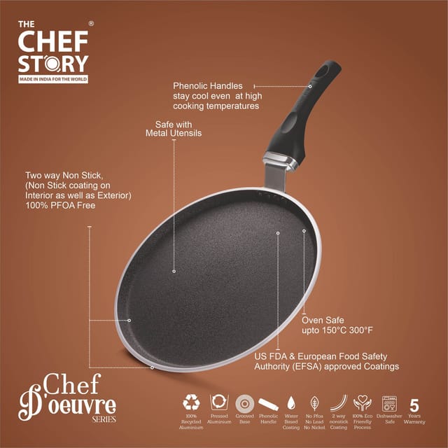 Phenolic Handle Fry Pan