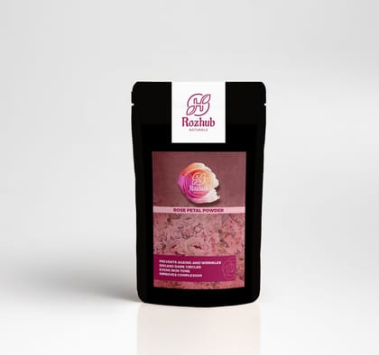 Rozhub Naturals Rose Petal Face Mask Powder - 100g