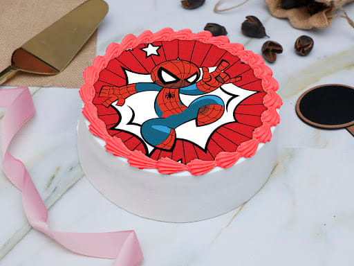 Order Spiderman Birthday Cake Online Delivery @799